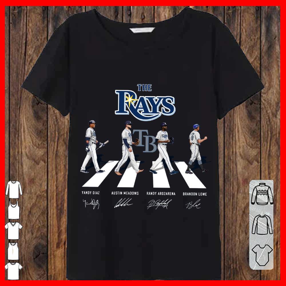 The Rays Walking Abbey Road Shirt, Tampa Signature Shirt