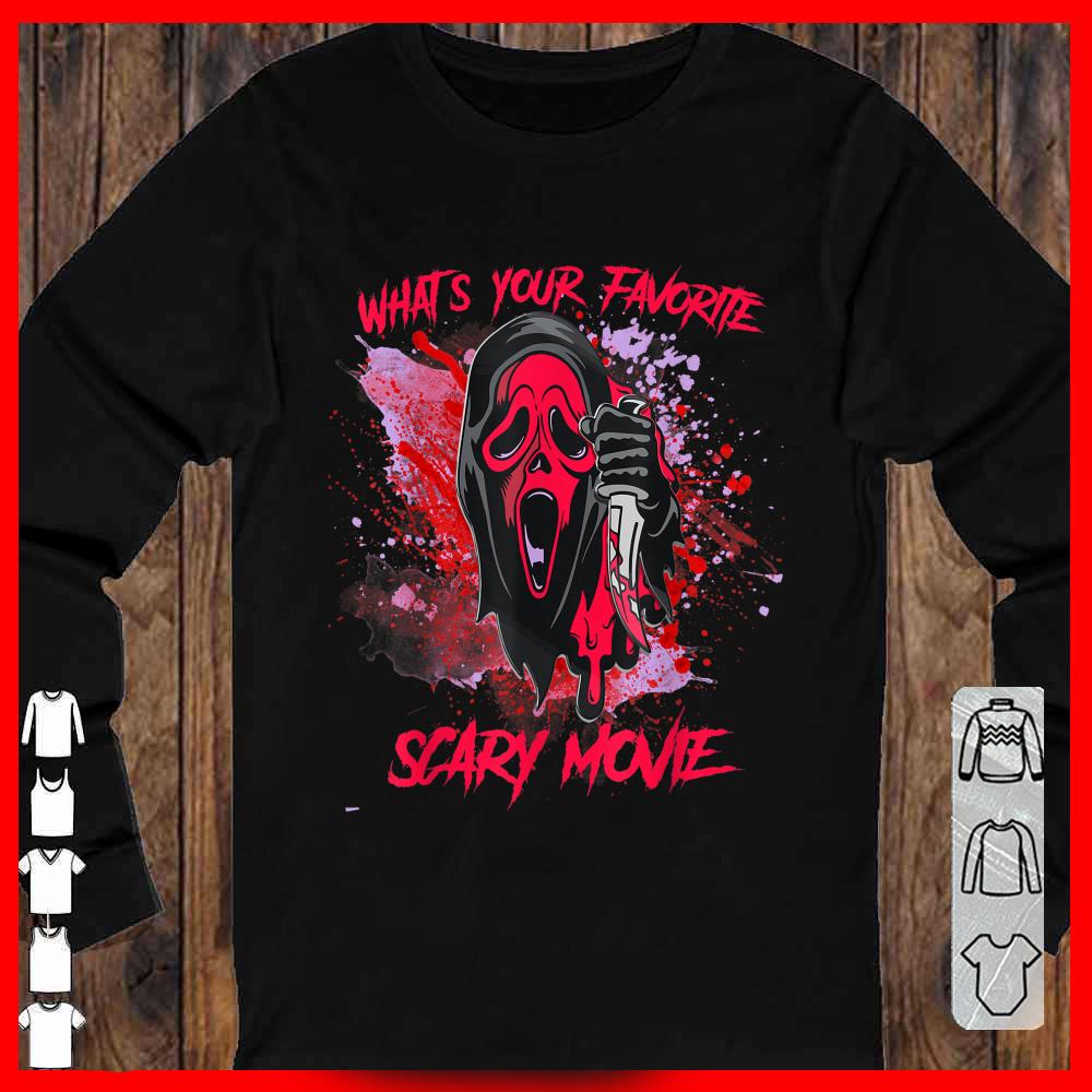 What your favorite Halloween Scary Movie Shirt