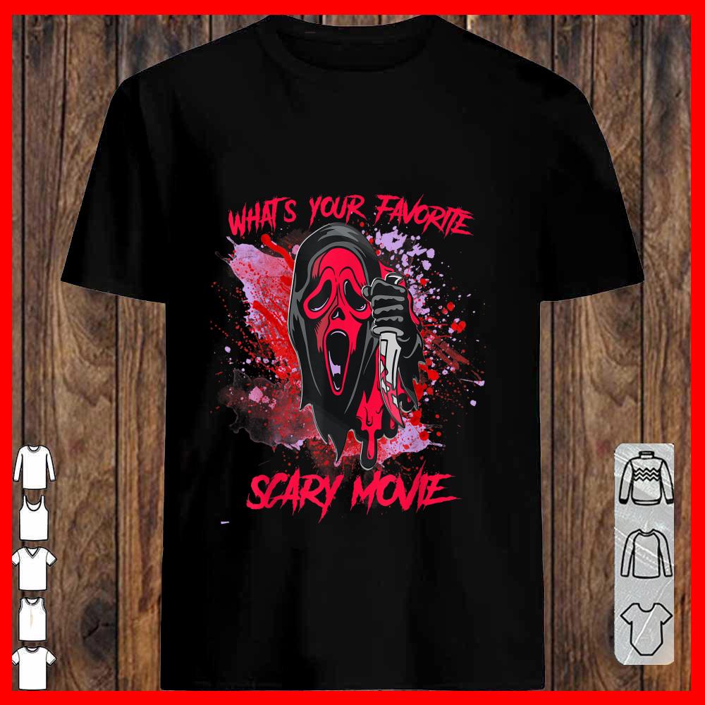 What your favorite Halloween Scary Movie Shirt