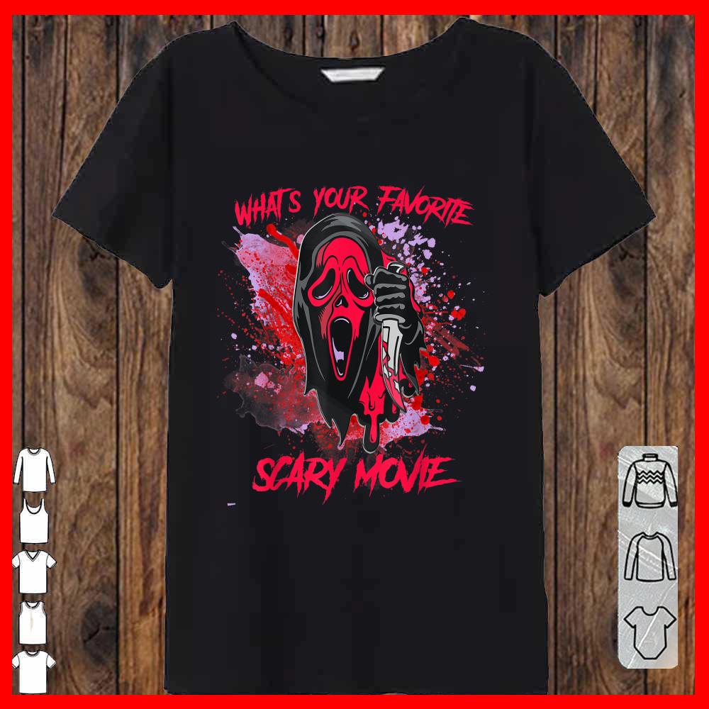What your favorite Halloween Scary Movie Shirt