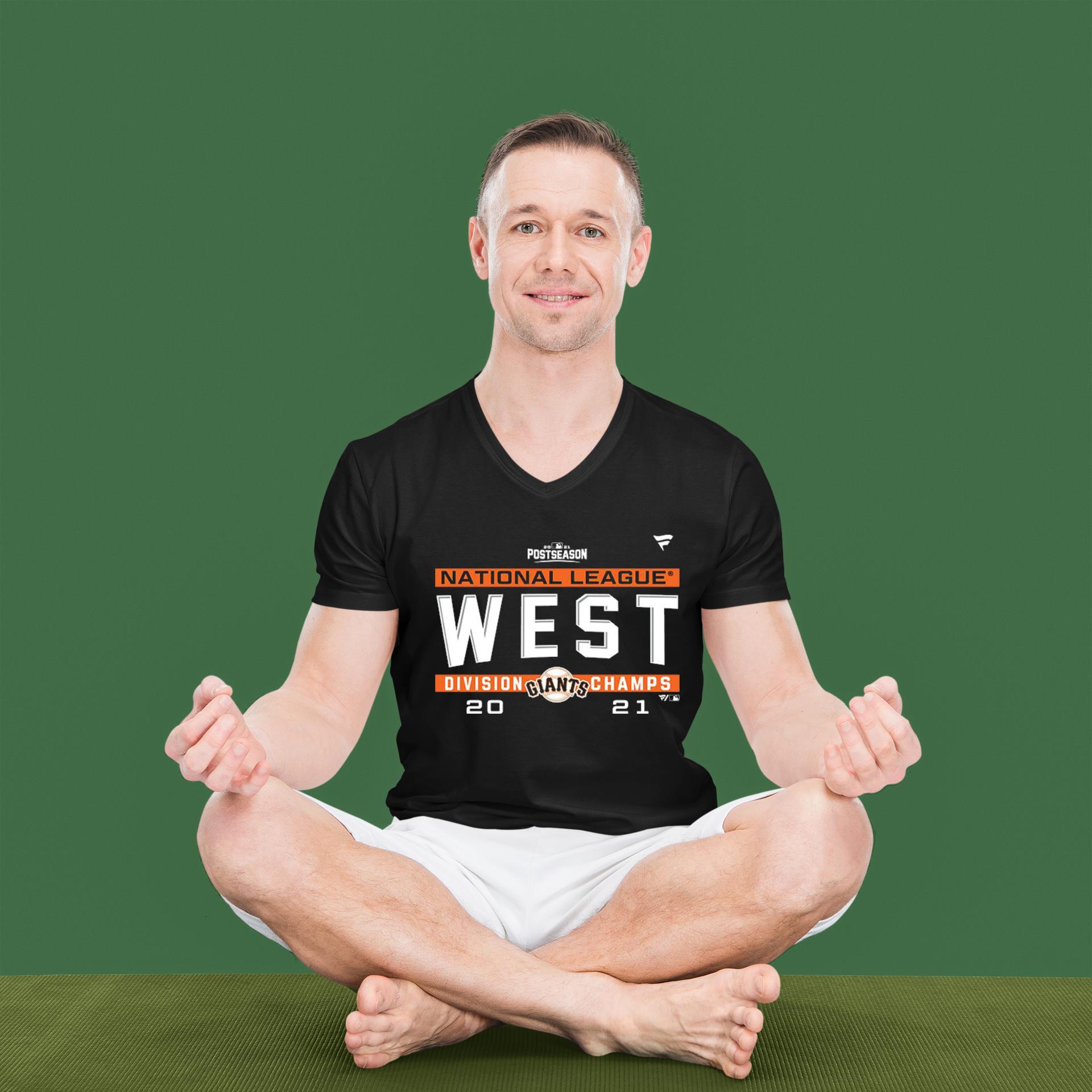 san-francisco-giants-national-league-west-division-champs-2021 V neck tee