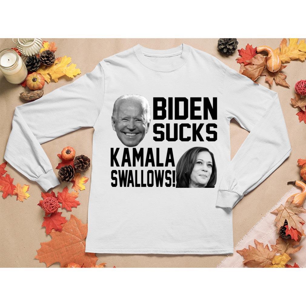 Biden sucks and Kamala swallows long sleeve