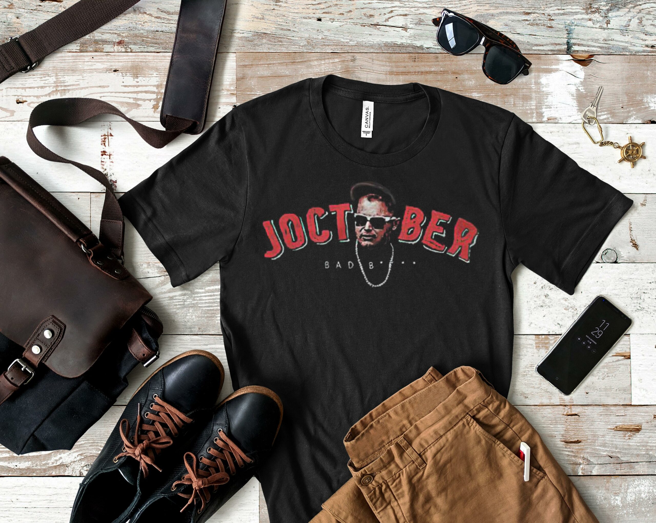 joc-pederson-atlanta-braves-joctober-bad-bitch-T shirt