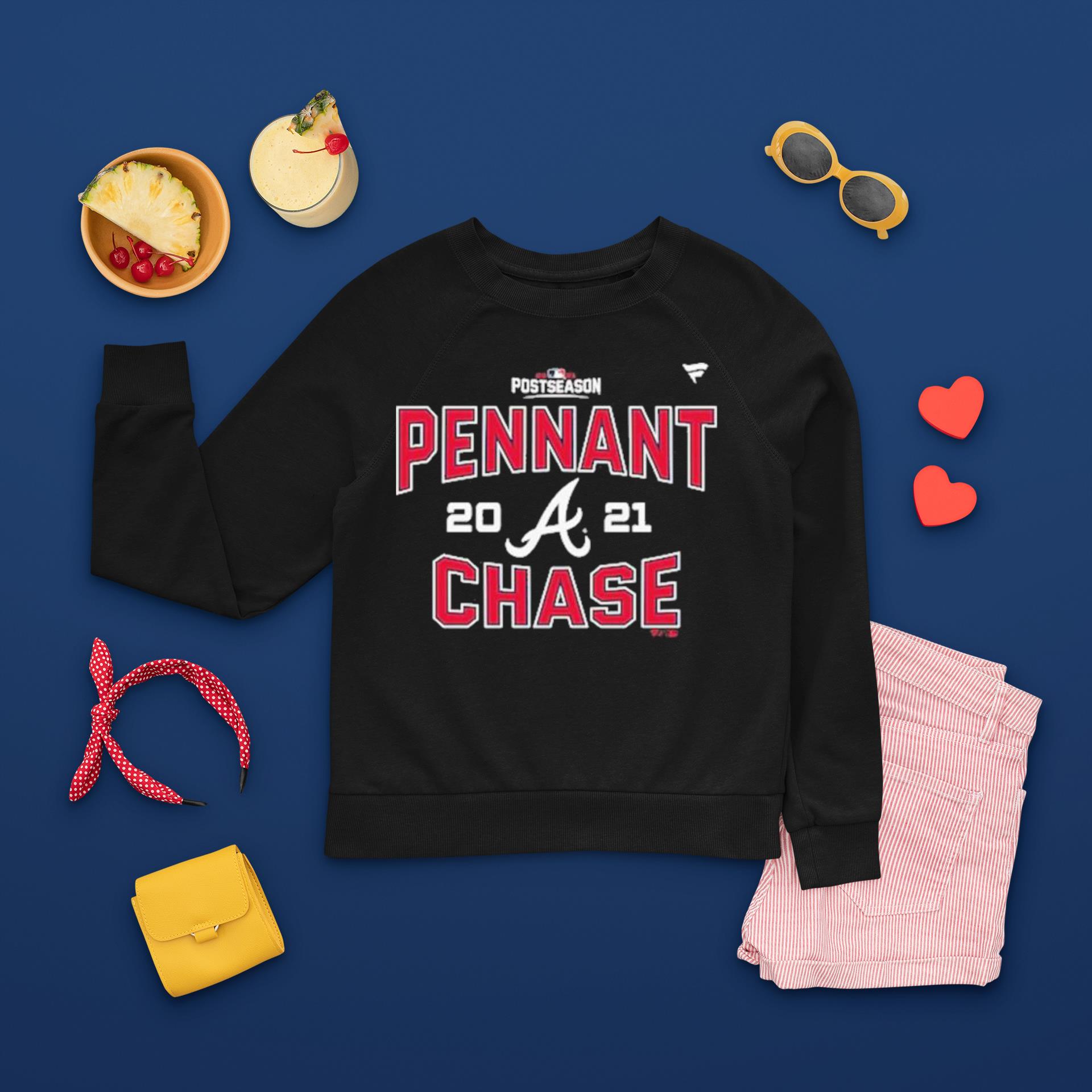 2021 Postseason MLB Atlanta Braves Pennant Chase 2021 sweatshirt