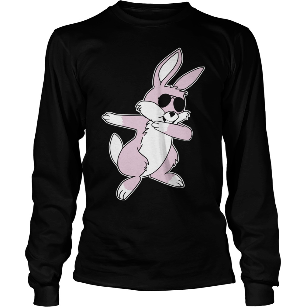 Dabbing HipHop Bunny Easter Day Shirt 4 Dabbing Hiphop Bunny Easter Day Longsleeve