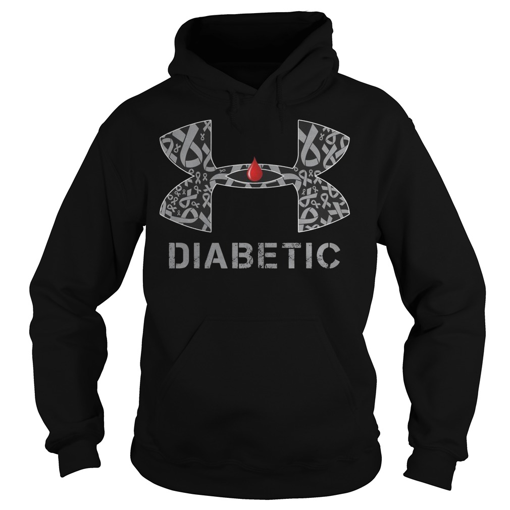 Cancer Diabetic Under Armour Shirt 2 Cancer Diabetic Under Armour Hoodie