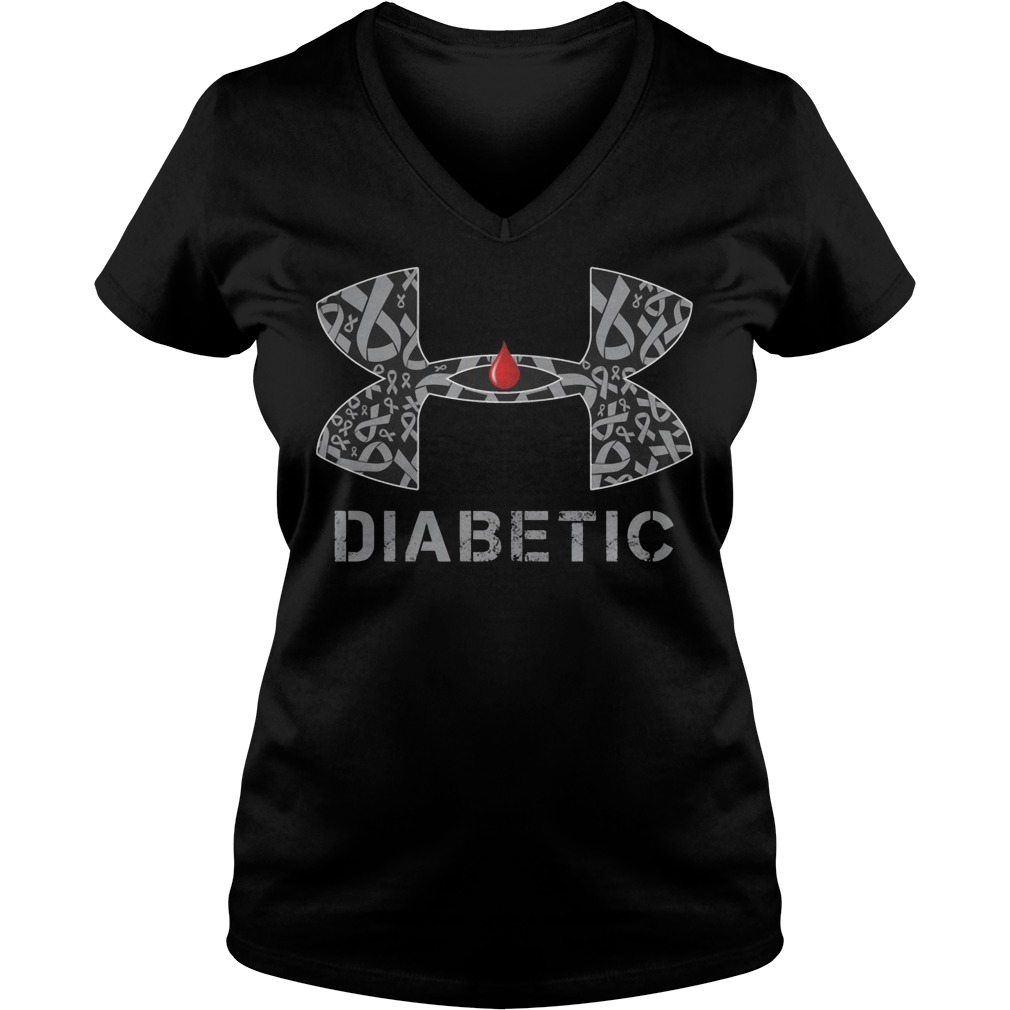 Cancer Diabetic Under Armour Shirt 5 Cancer Diabetic Under Armour V Neck