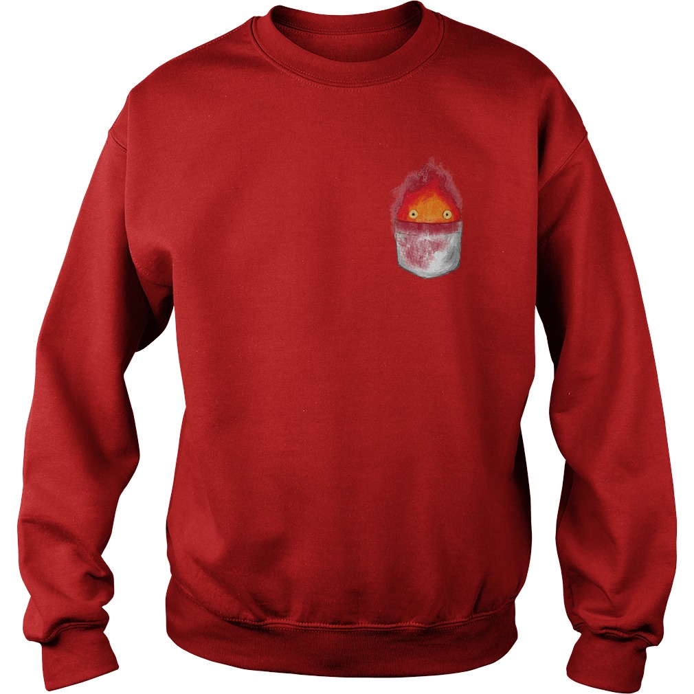 Spirit World Ghibli Pocket Fire Shirt 3 Spirit World Ghibli Pocket Fire Sweater