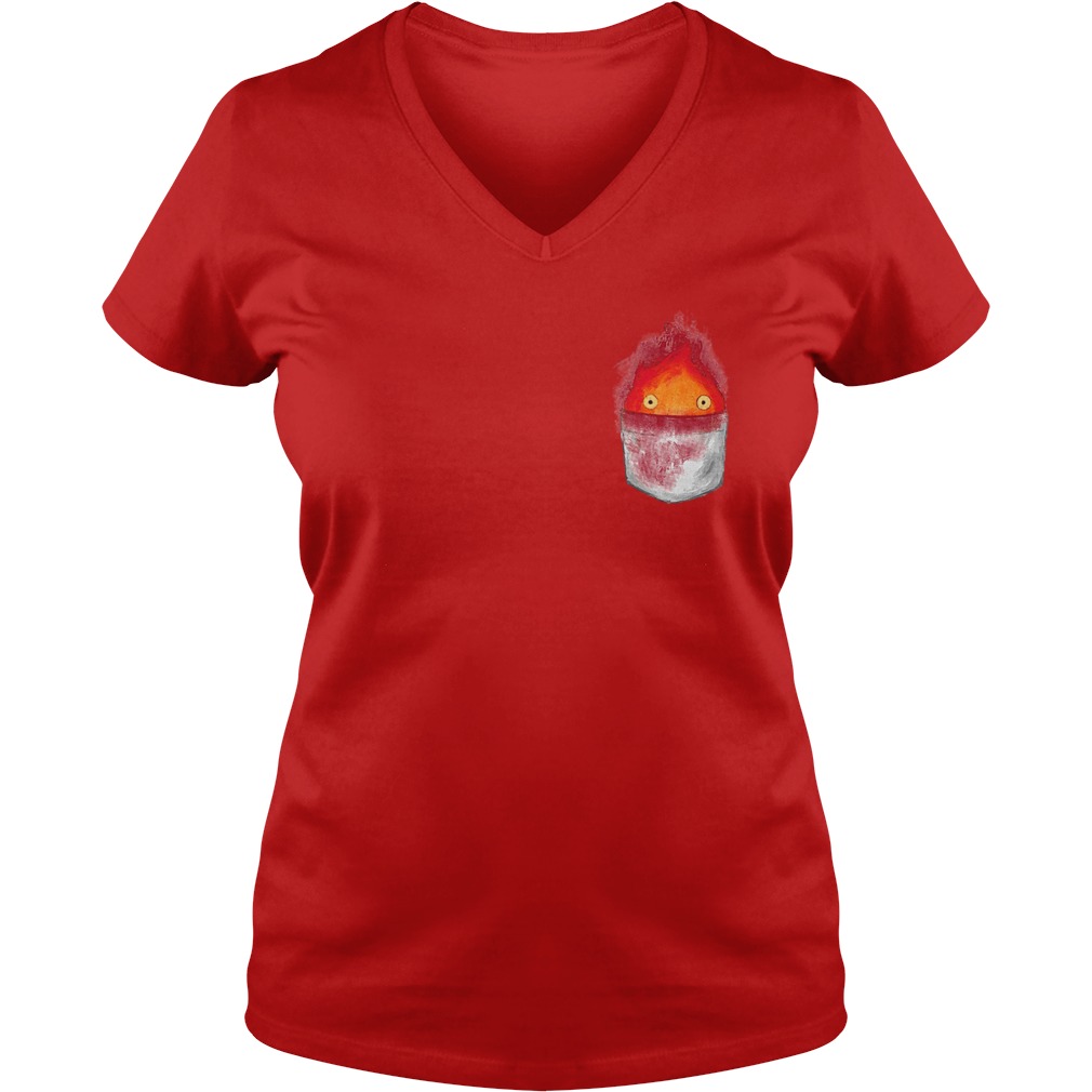 Spirit World Ghibli Pocket Fire Shirt 5 Spirit World Ghibli Pocket Fire V Neck