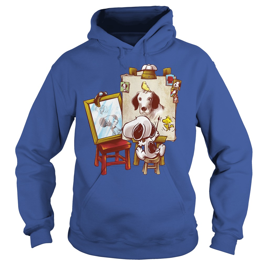 Look At Snoopy In The Mirror Shirt 2 Look At Snoopy In The Mirror Hoodie