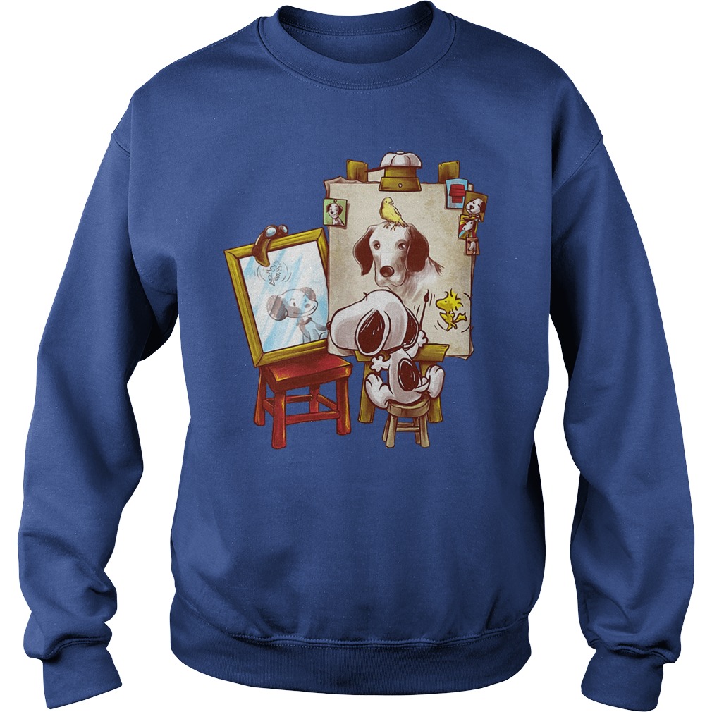 Look At Snoopy In The Mirror Shirt 3 Look At Snoopy In The Mirror Sweater