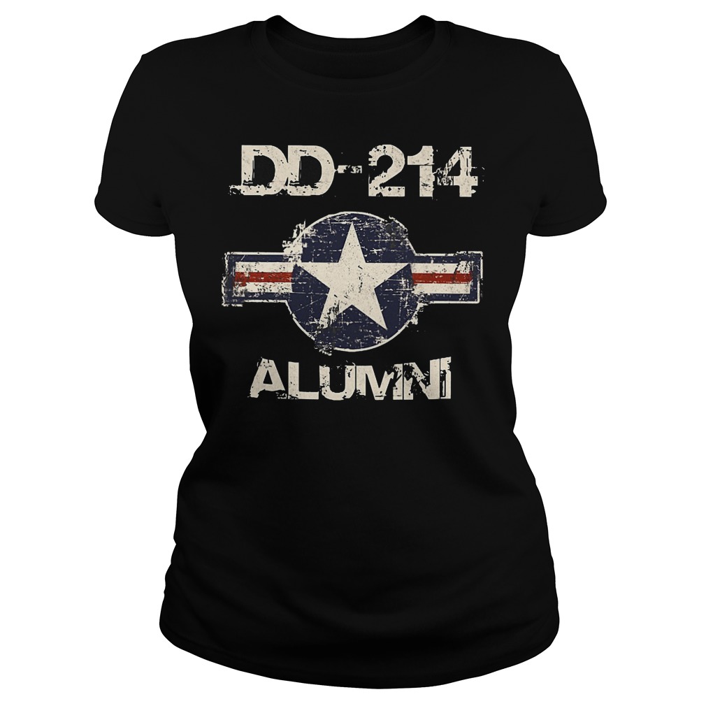 DD-214 Alumni T-Shirt 7 Dd 214 Alumni Ladies