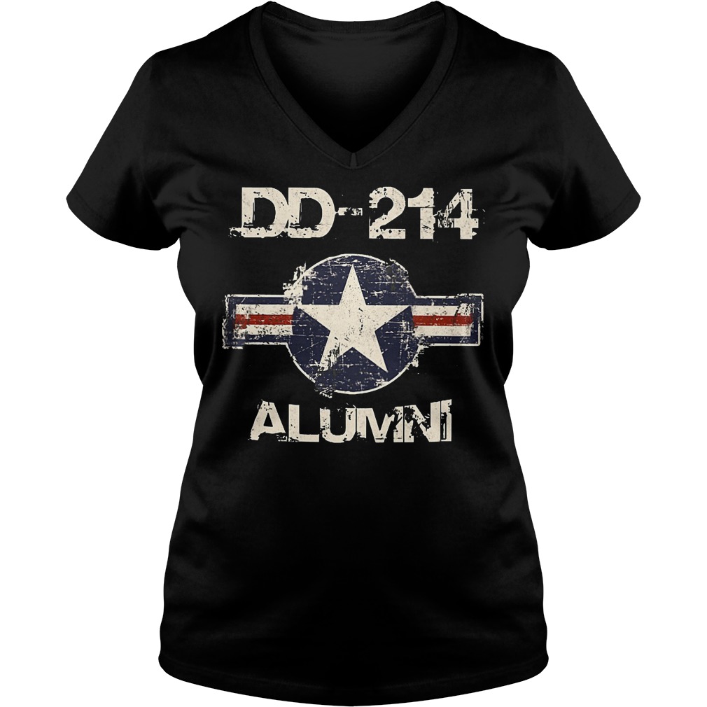 DD-214 Alumni T-Shirt 5 Dd 214 Alumni V Neck