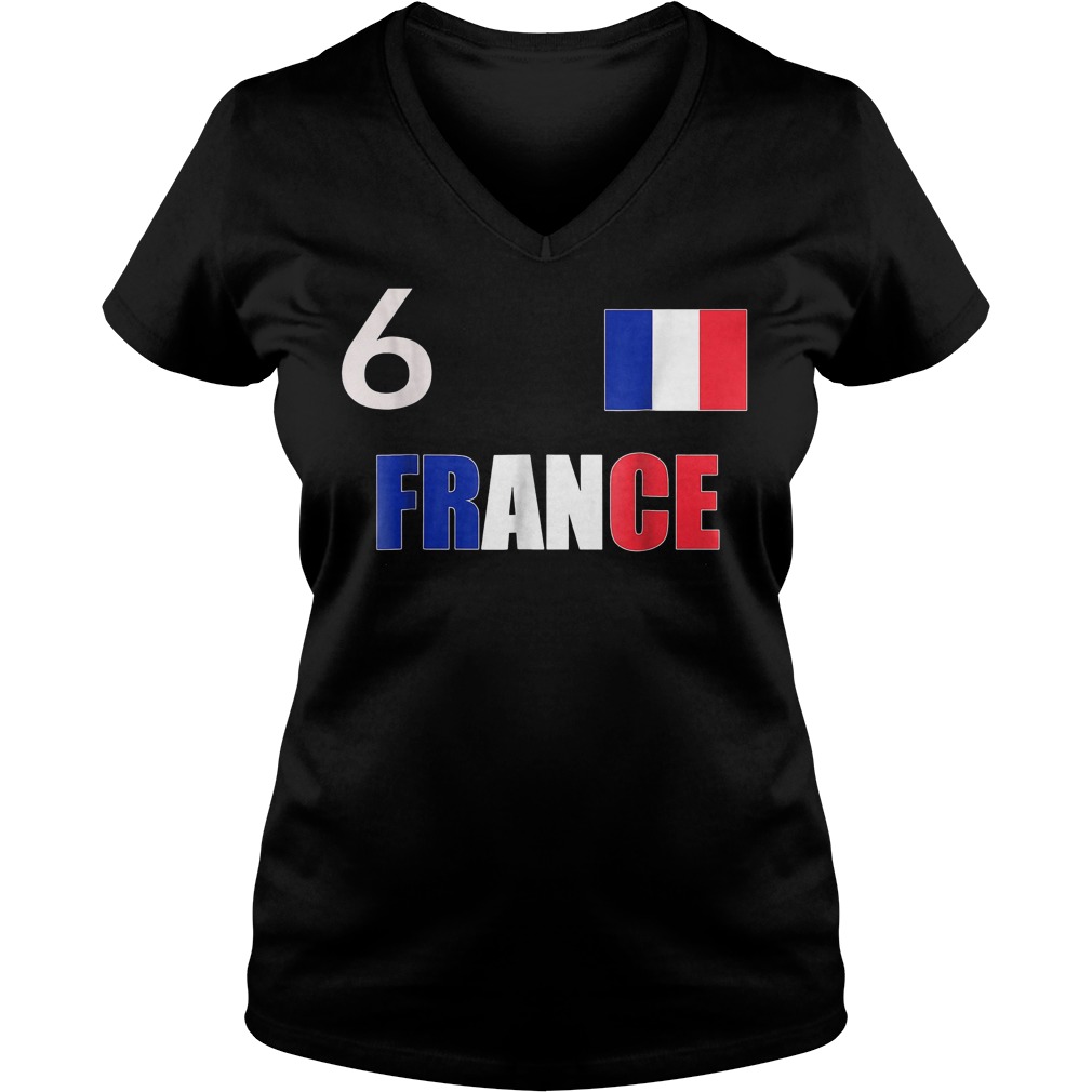 France Final Soccer World Cup 2018 T-Shirt 10 France Final Soccer World Cup 2018 T-Shirt Ladies V-Neck