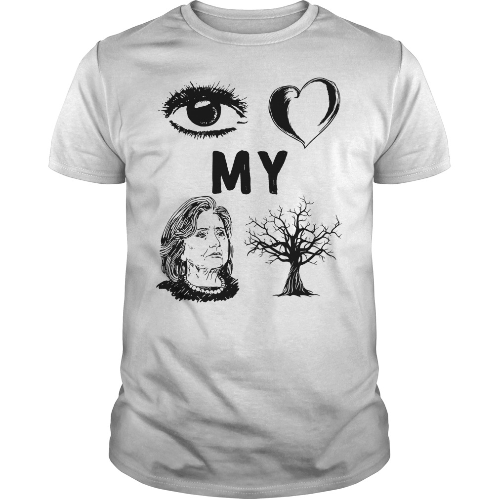 Hillary Clinton I Love My Country T-Shirt 8 Hillary Clinton I Love My Country T-Shirt Classic Guys / Unisex Tee