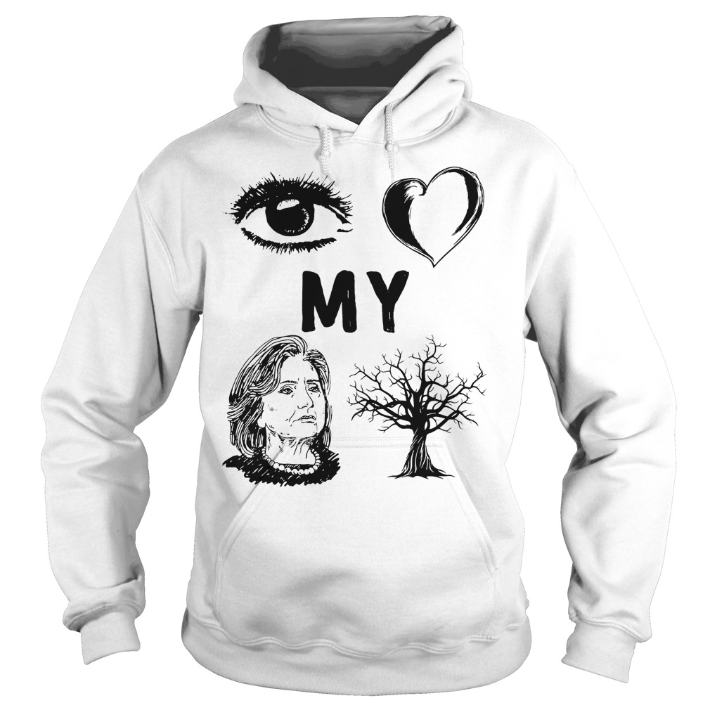 Hillary Clinton I Love My Country T-Shirt 2 Hillary Clinton I Love My Country T-Shirt Hoodie