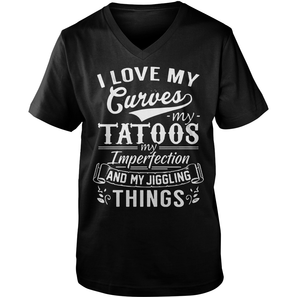 i love my curves t shirt