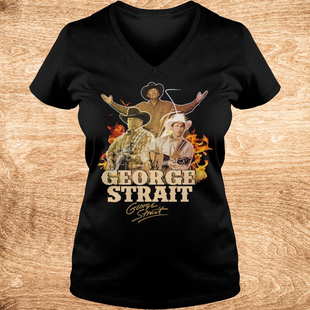 George Strait George Strait shirt shirt 4 George Strait George Strait shirt shirt Ladies V-Neck