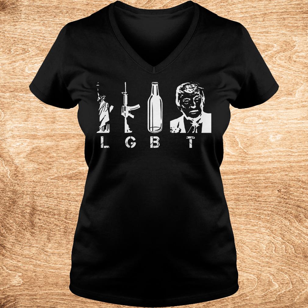 Liberty guns beer and Trump Shirt Limited Edition Shirts