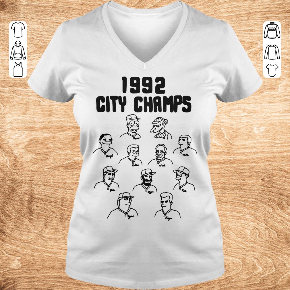 simpsons 1992 city champs shirt