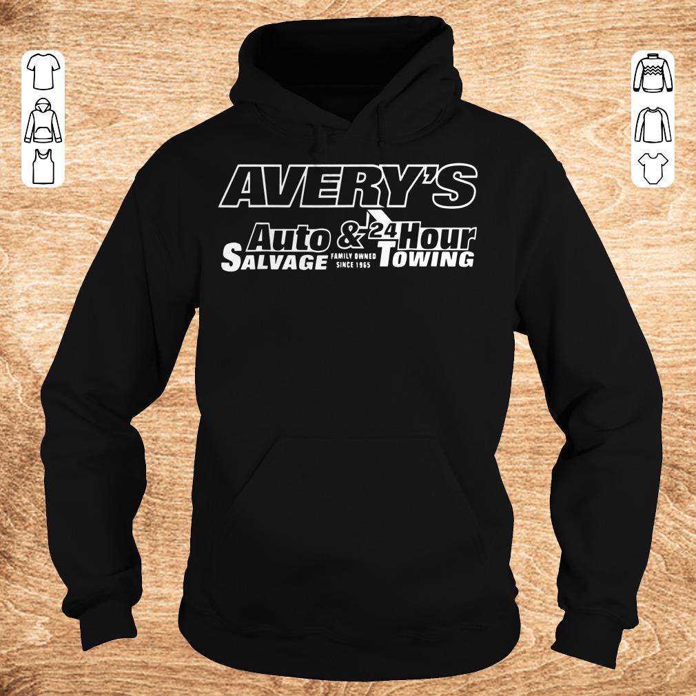 Top Avery's Auto Salvage & 24 Hour Towing shirt Limited Edition Shirts