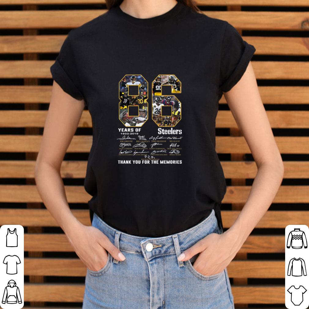 Nice 86 Years Of Pittsburgh Steelers 1933-2019 signatures shirt 3 Nice 86 Years Of Pittsburgh Steelers 1933-2019 signatures shirt 3