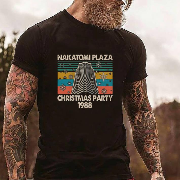Original Nakatomi Plaza Christmas Party 1988 Vintage shirt 2 Original Nakatomi Plaza Christmas Party 1988 Vintage shirt 2