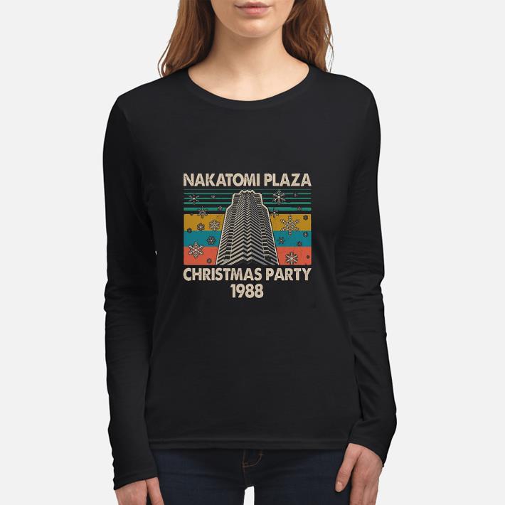 Original Nakatomi Plaza Christmas Party 1988 Vintage shirt 3 Original Nakatomi Plaza Christmas Party 1988 Vintage shirt 3