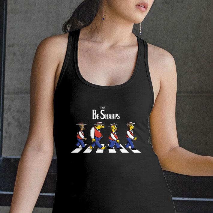 Original The Simpsons be Sharps Crosswalk The Beatles shirt 3 Original The Simpsons be Sharps Crosswalk The Beatles shirt 3