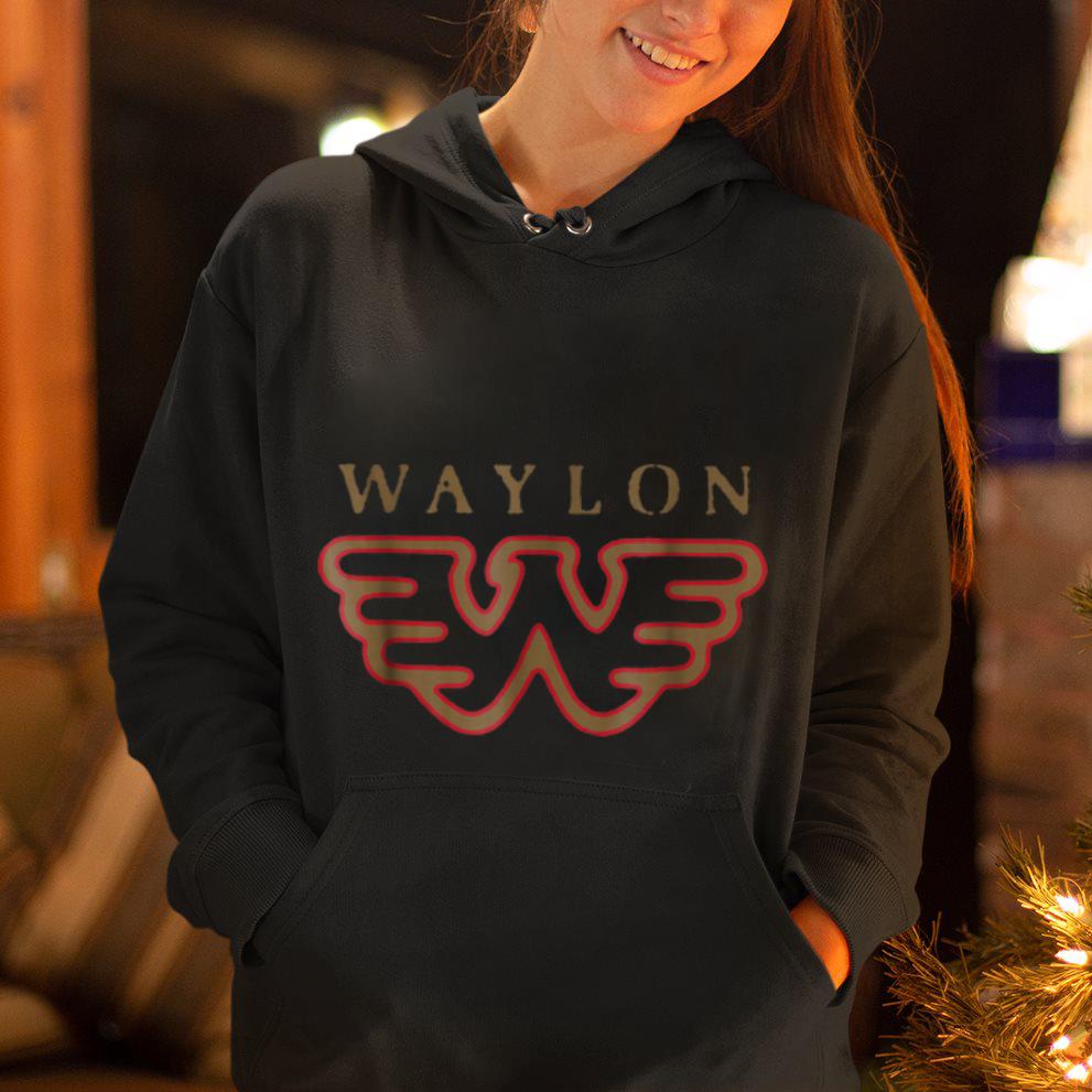 Original Waylon Jennings Flying W Logo shirt 2 Original Waylon Jennings Flying W Logo shirt 2