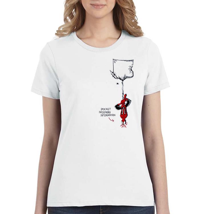 Spider Man Hang On By The Pocket - Poket Friendly Spiderman shirt 3 Spider Man Hang On By The Pocket - Poket Friendly Spiderman shirt 3