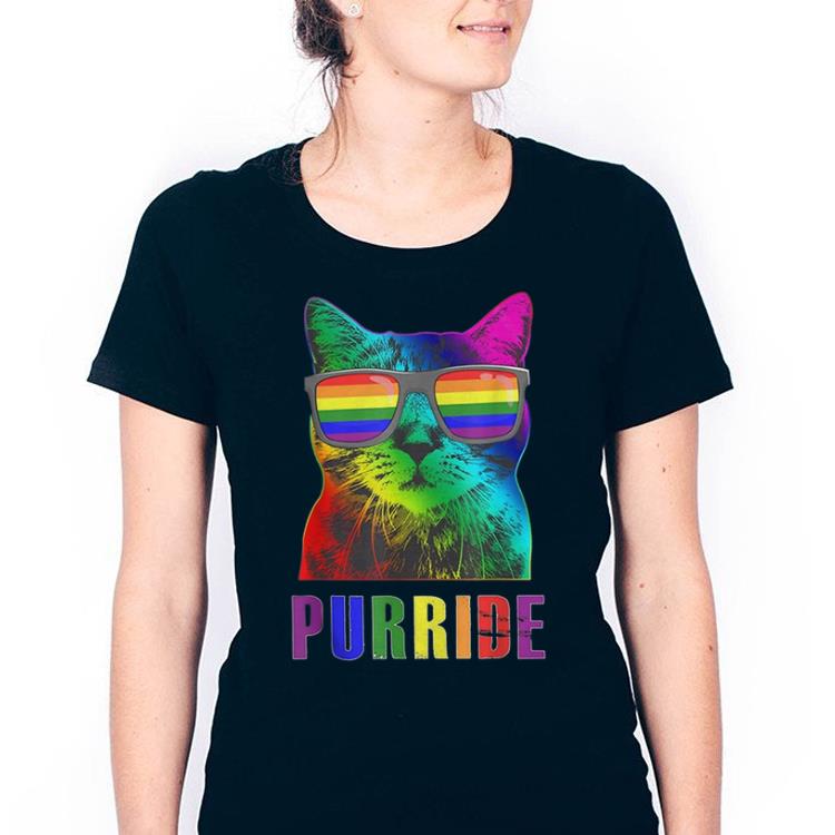 Top Gay Prides For LGBT Cat Purride shirt, hoodie, sweater, longsleeve