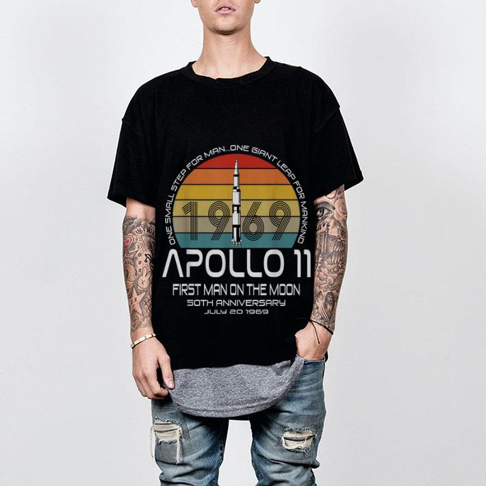 Nice One Small Step For man On Giant Leap For Mankind Apollo 11 First Man On The Moon Vintage shirt 2 Nice One Small Step For man On Giant Leap For Mankind Apollo 11 First Man On The Moon Vintage shirt 2