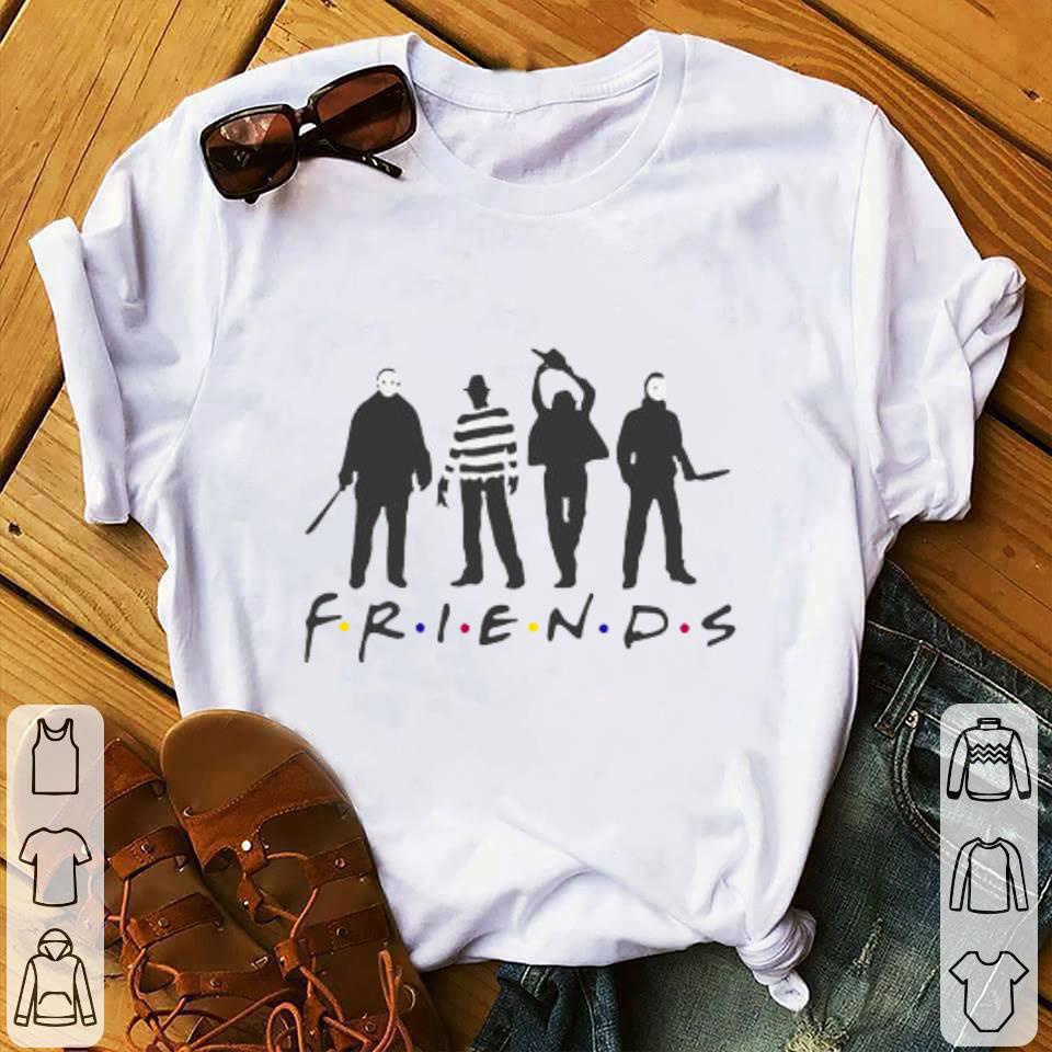 friends shirt with horror movie characters