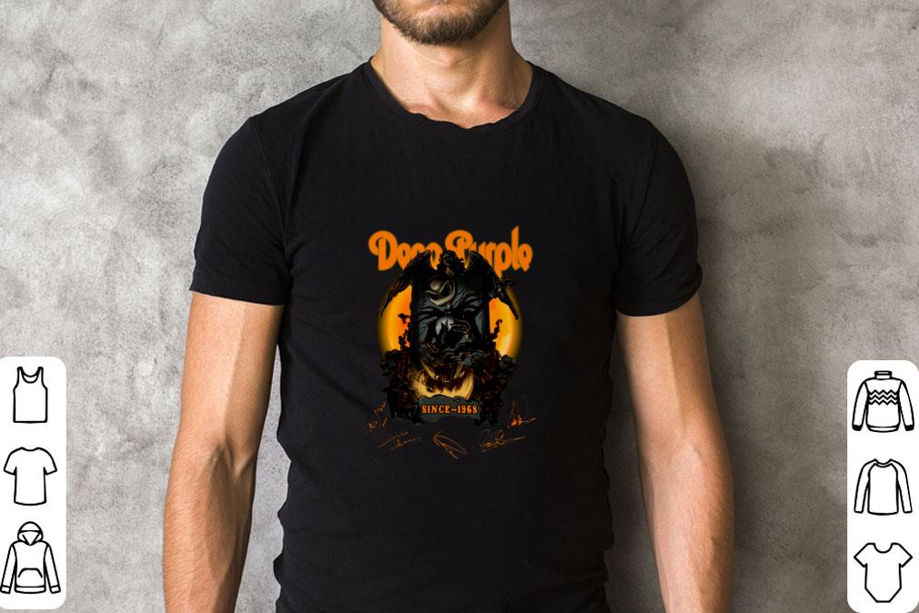 Premium Jack Skellington Deep Purple Pumpkin Since 1968 Signatures shirt 2 Premium Jack Skellington Deep Purple Pumpkin Since 1968 Signatures shirt 2