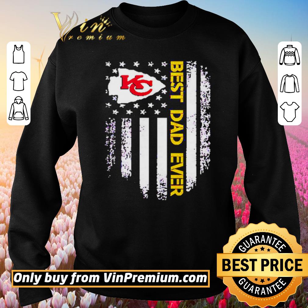 Top Kansas City Chiefs best dad ever America Flag shirt 3 Top Kansas City Chiefs best dad ever America Flag shirt 3