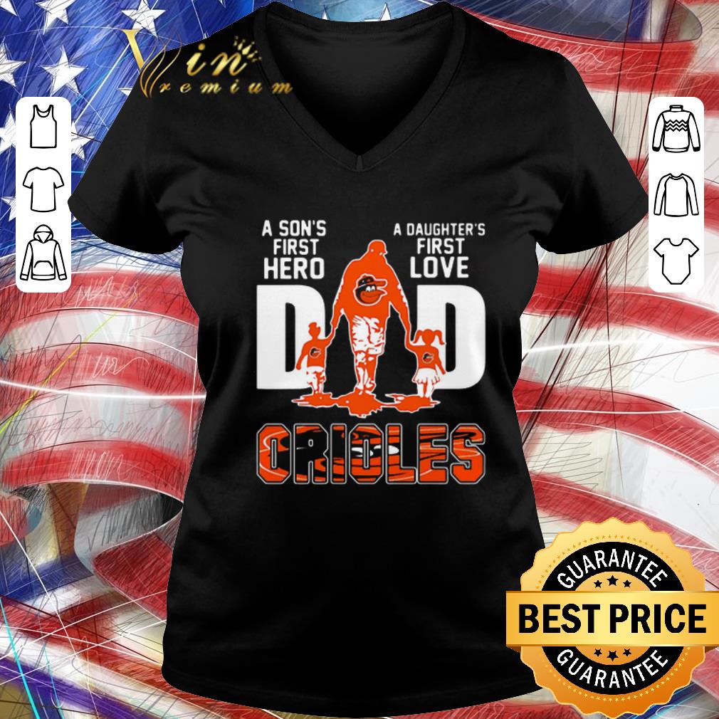 Pretty A son’s first hero a daughter’s first love Dad Baltimore Orioles Logo shirt 3 Pretty A son’s first hero a daughter’s first love Dad Baltimore Orioles Logo shirt 3