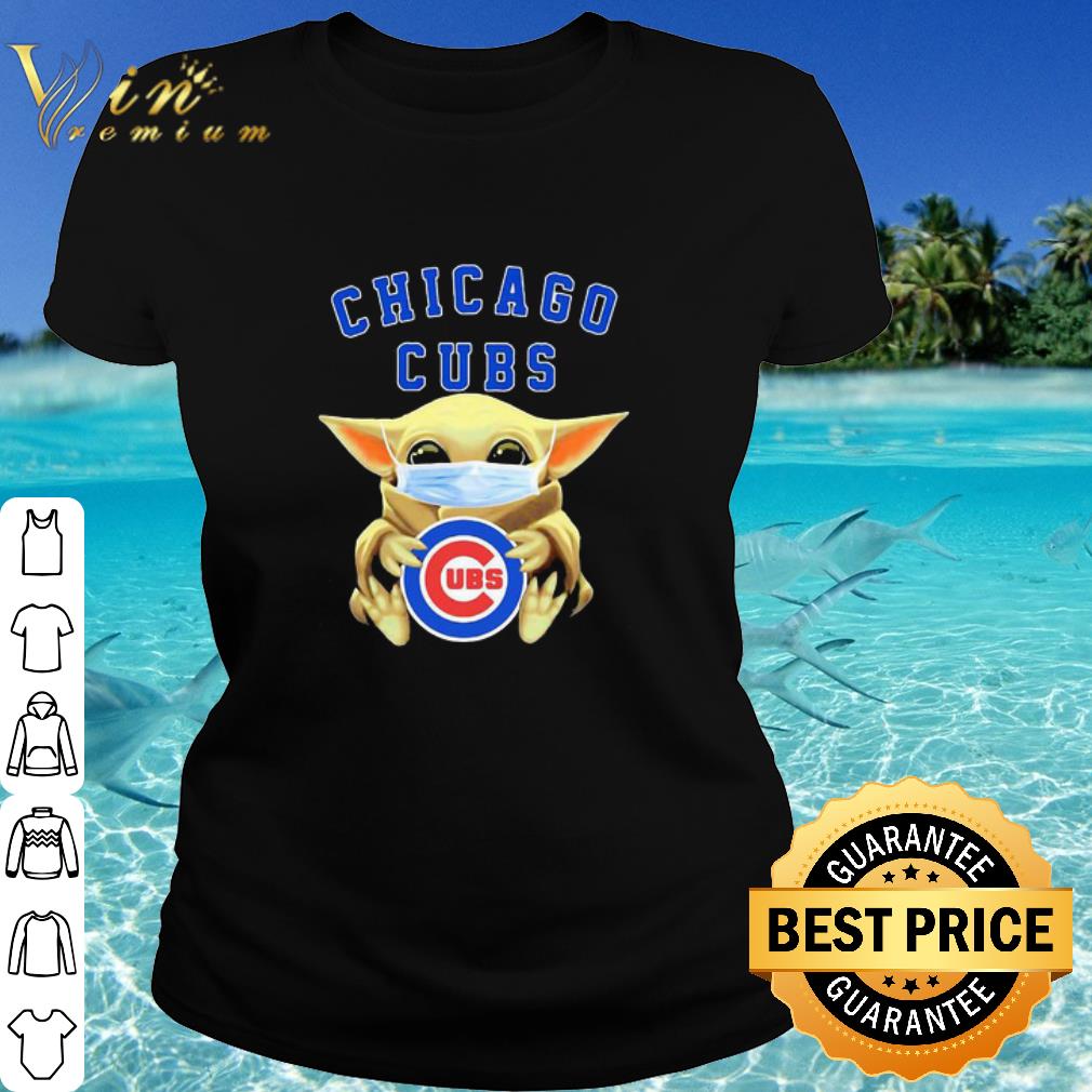 Premium Baby Yoda Mask Chicago Cubs Coronavirus shirt 2 Premium Baby Yoda Mask Chicago Cubs Coronavirus shirt 2