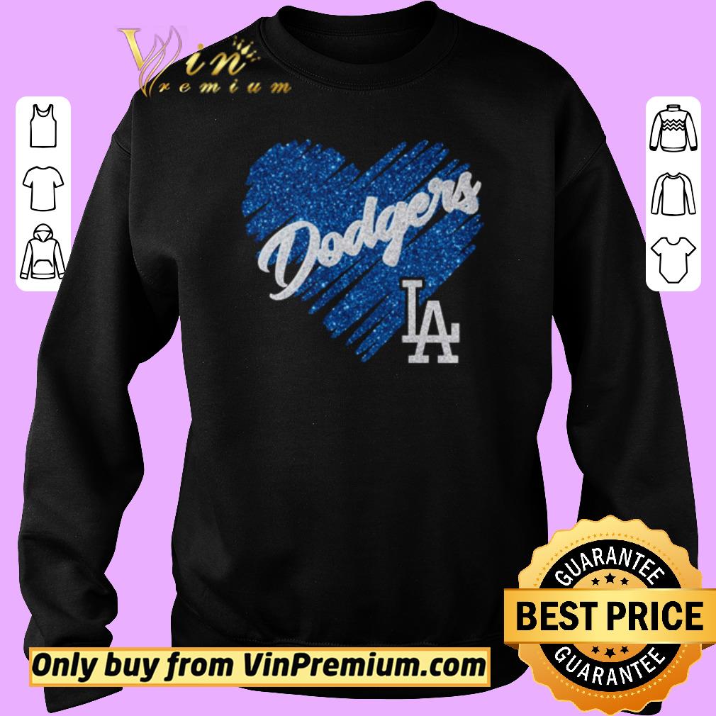 Top Blue Heart Los Angles Dodgers shirt 2 Top Blue Heart Los Angles Dodgers shirt