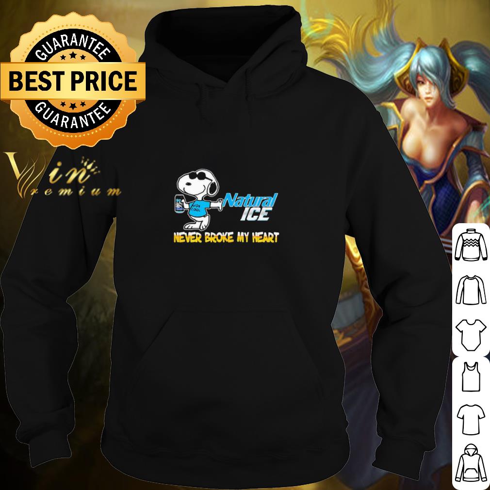 Best Snoopy Hug Natural Ice Never Broke My Heart shirt 2 Best Snoopy Hug Natural Ice Never Broke My Heart shirt