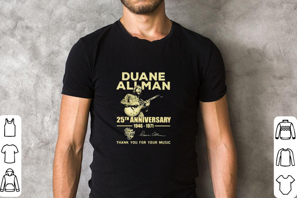 Nice Duane Allman 25th Anniversary 1946 1971 Allman Brothers Band Signatures shirt 2 Nice Duane Allman 25th Anniversary 1946 1971 Allman Brothers Band Signatures shirt 2
