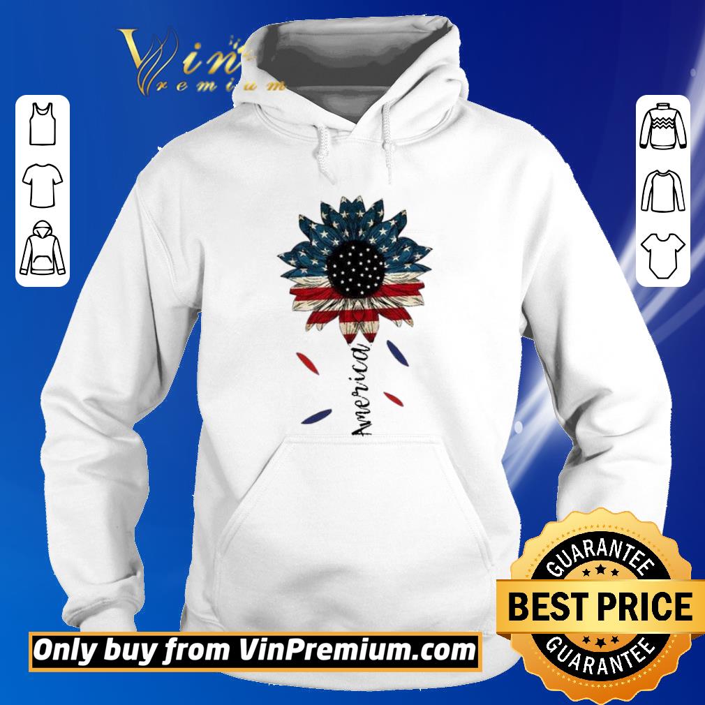 Nice American Flag Sunflower shirt 2 Nice American Flag Sunflower shirt