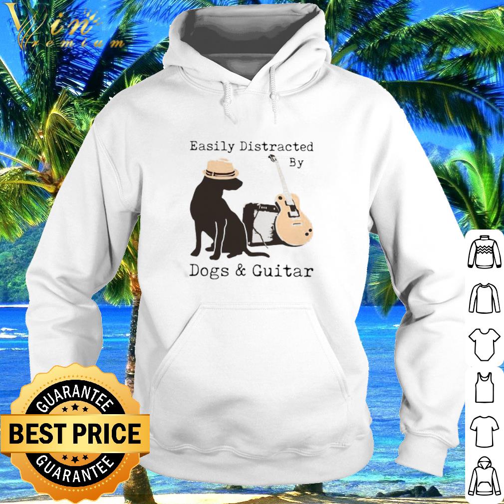 Premium Easily Distracted By Dogs And Guitar music shirt 2 Premium Easily Distracted By Dogs And Guitar music shirt