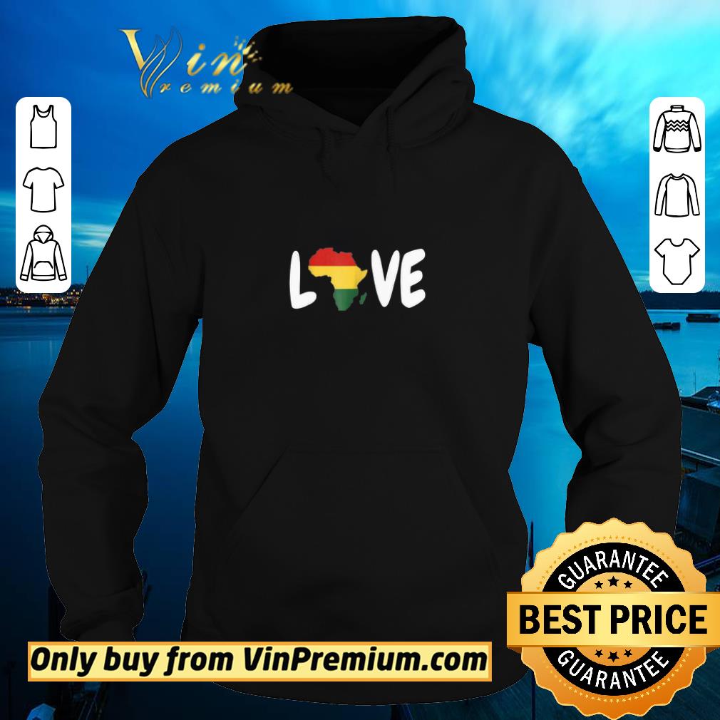 Top Love Africa Flag Melanin African Pride Map Black shirt 2 Top Love Africa Flag Melanin African Pride Map Black shirt
