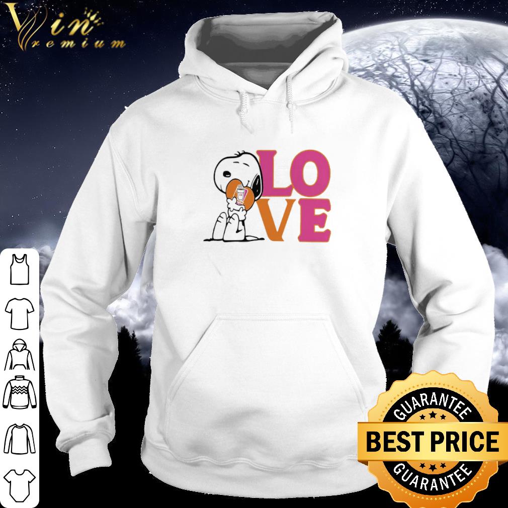 Premium Snoopy Hug Heart Love Dunkin Donuts Logo shirt 2 Premium Snoopy Hug Heart Love Dunkin Donuts Logo shirt