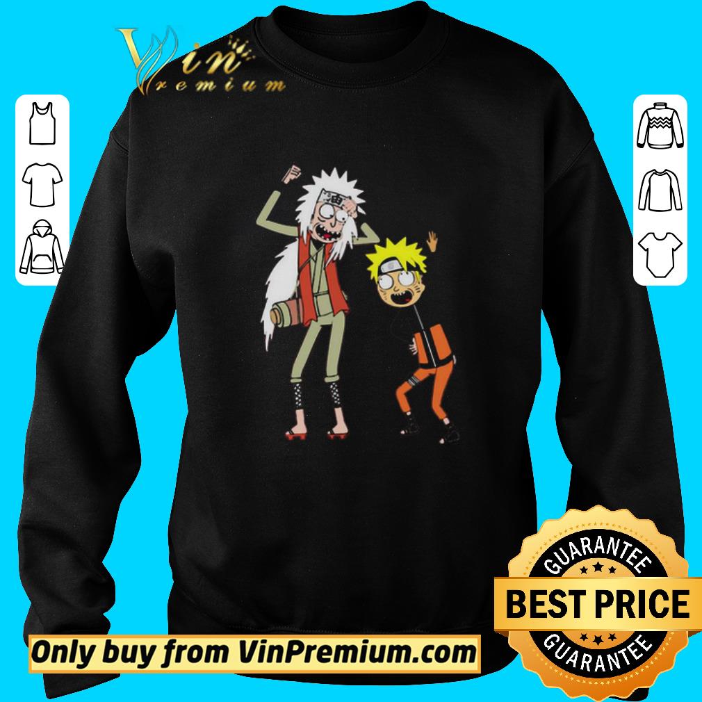 Top Rick And Morty Mashup Naruto And Jiraiya shirt 2 Top Rick And Morty Mashup Naruto And Jiraiya shirt