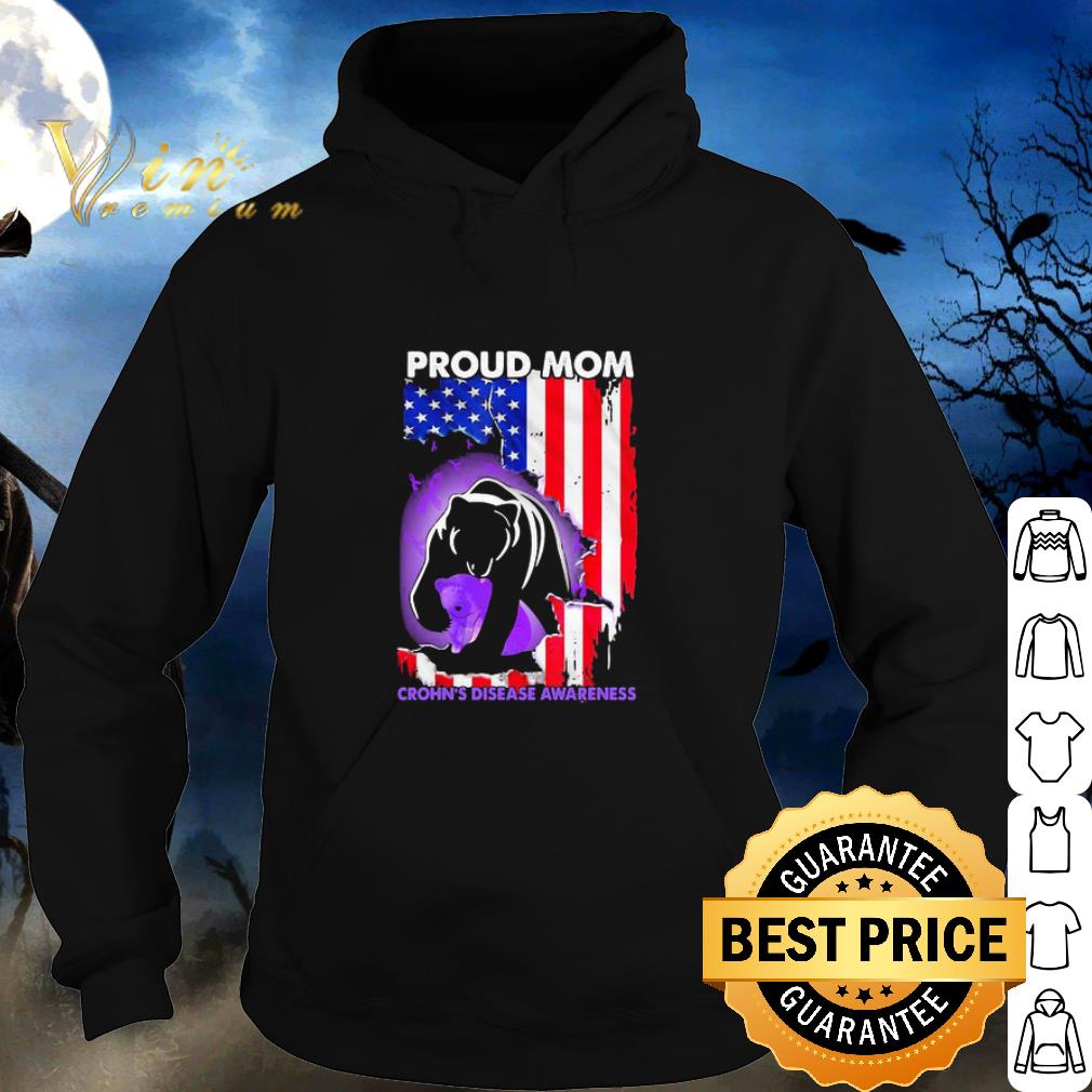 Cool Bear Proud Mom Crohn’s Disease Awareness American Flag shirt 10 Cool Bear Proud Mom Crohn’s Disease Awareness American Flag shirt