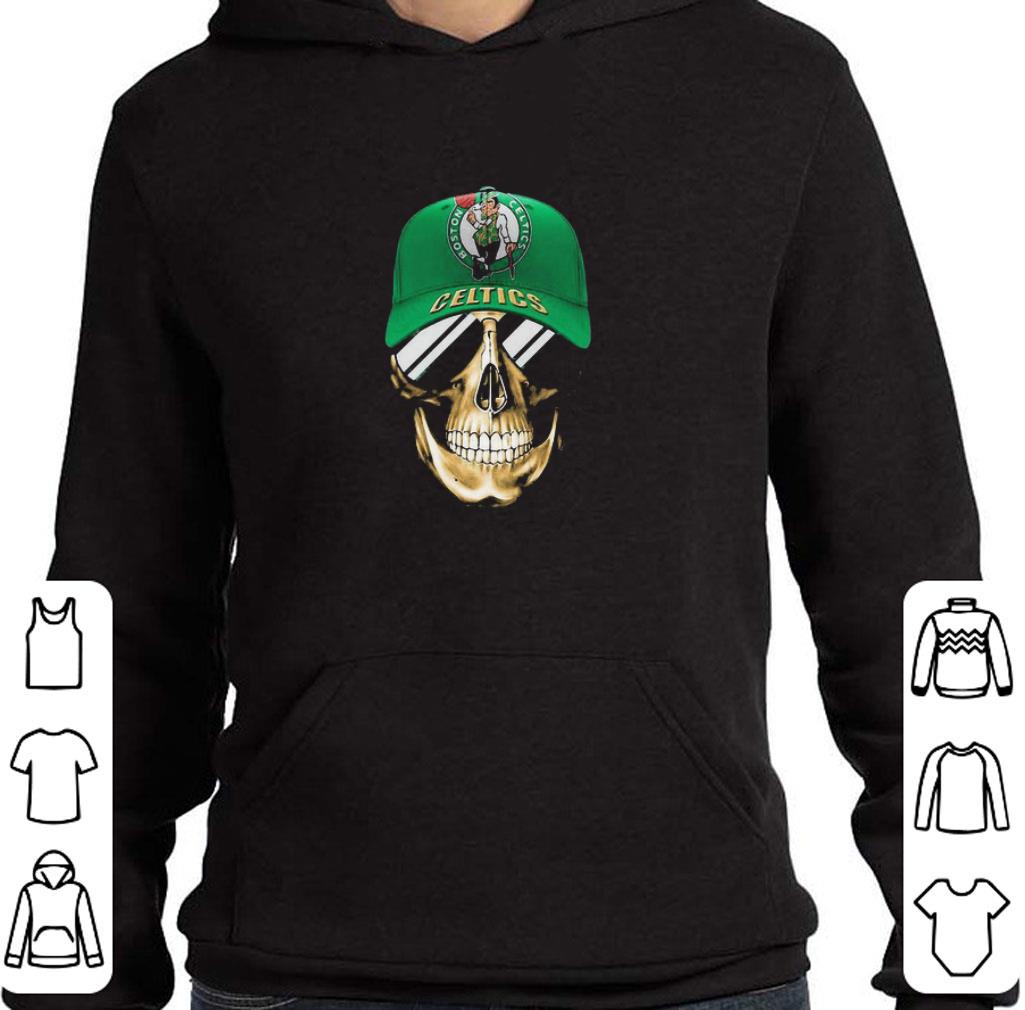 Top Skull Smile Boston Celtics Logo shirt 2 Top Skull Smile Boston Celtics Logo shirt