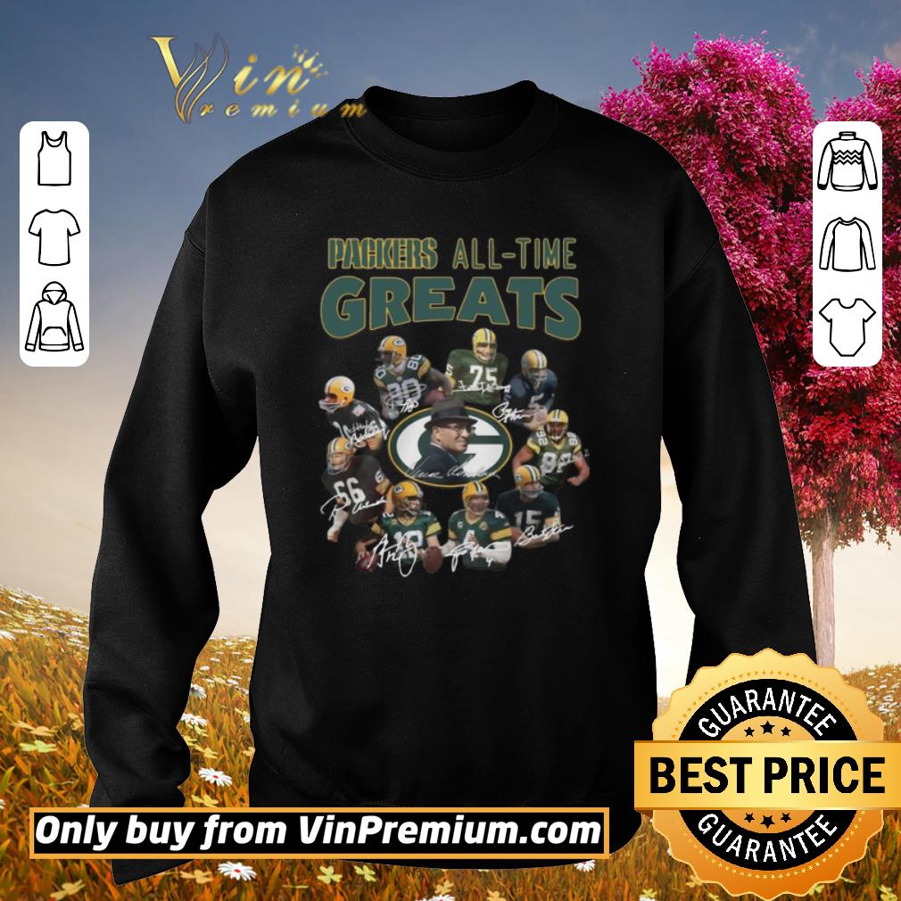 Premium Packers All-time Greats Signature shirt 2 Premium Packers All-time Greats Signature shirt