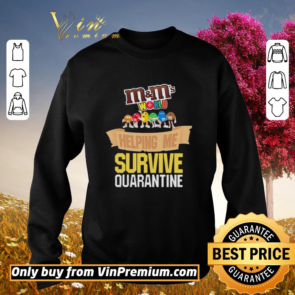 Nice M’M’s Helping me survive Quarantine shirt 2 Nice M’M’s Helping me survive Quarantine shirt